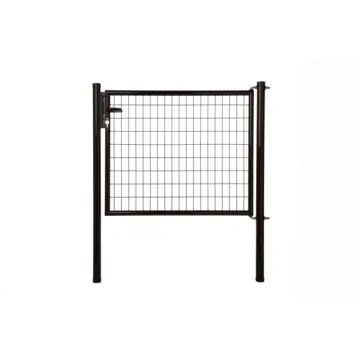 Giardino tuinpoort Napoli RAL 9005 zwart 170 x 125 cm