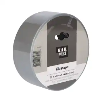 KARWEI klus- en reparatietape grijs 50 m x 50 mm