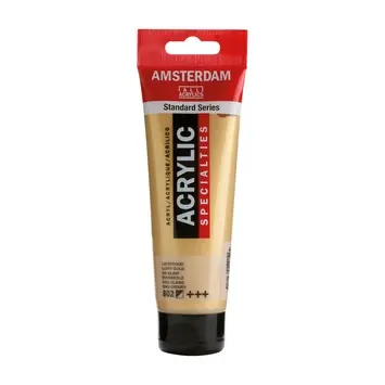 Amsterdam verf acrylverf lichtgoud tube 120ml