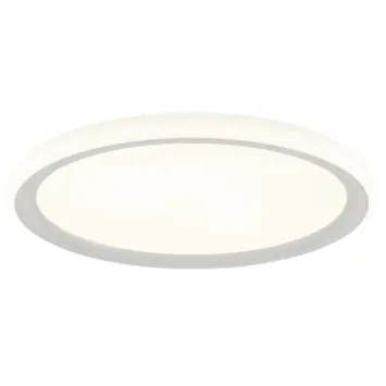 Brilliant LED plafondlamp Carloz wit Ø30 cm