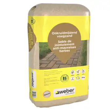 Weber Beamix onkruidmijdend voegzand naturel 15 kg