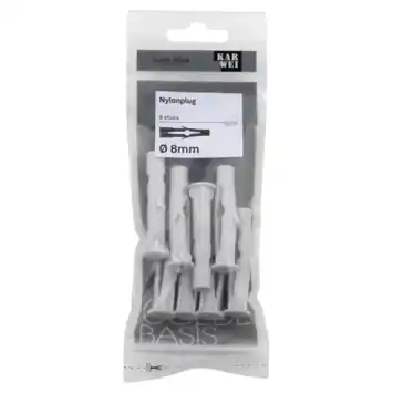 KARWEI Nylonplug 8x50mm 8ST