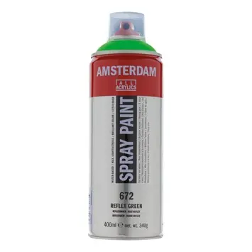 Amsterdam verf acrylverfspray reflexgroen 400ml