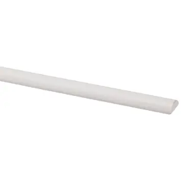Halfronde lat grenen gegrond 7x18 mm 270 cm