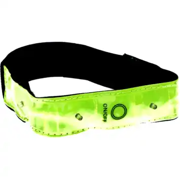 Dresco Reflecterende Armband 4 LED