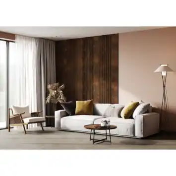Decorpaneel roest voor lattenwand 260x26cm, dikte 22 mm, 1,35m²