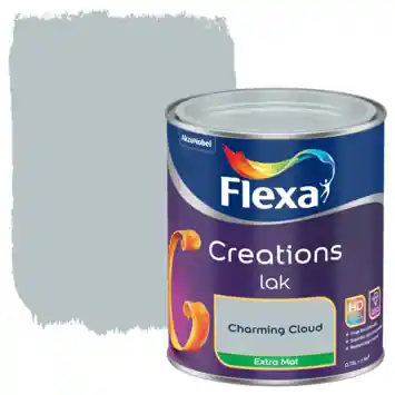 Flexa Creations binnenlak extra mat charming cloud 750 ml