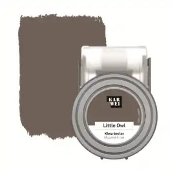 KARWEI Kleurtester muurverf mat 55ml little owl