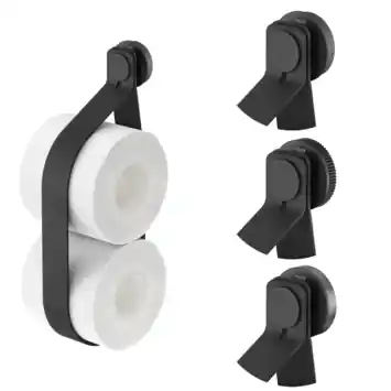 Tiger Orion Reserverolhouder hangend - Zwart