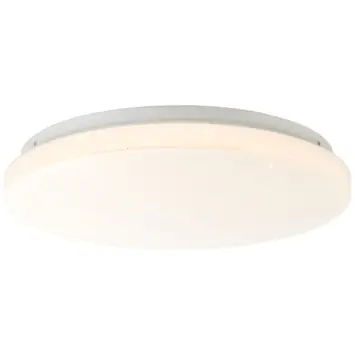 Brilliant plafondlamp Farica Starry Ø29,5 cm 18W IP44 2000lm, warm wit