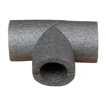 Buisisolatie T-stuk 15mm Grijs