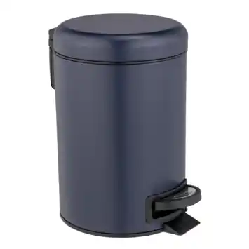 Wenko afvalemmer Leman donkerblauw