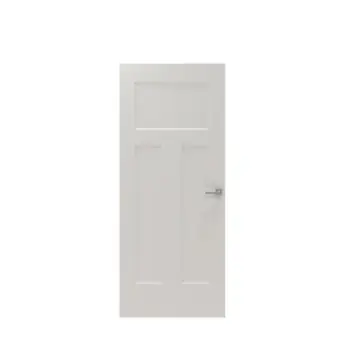 Lundia binnendeur Bord Tva 2A04 wit gegrondverfd opdek rechts 73 x 201.5 cm