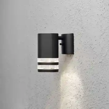 Konstsmide buitenlamp Modena triangle Mat zwart