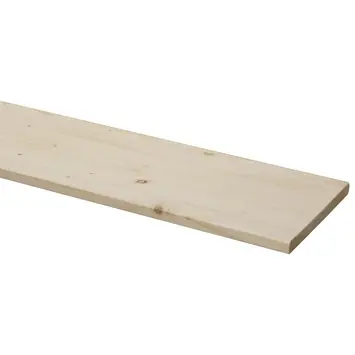 Timmerpaneel massief vuren 250x20 cm 18 mm