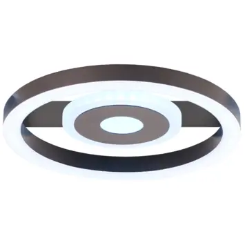 Brilliant plafondlamp Maureen 12W 1100lumen zwart