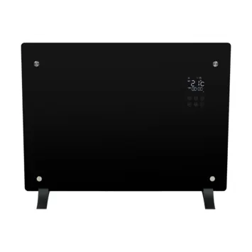 Eurom Alutherm Verre 1000 Watt Zwart met Wifi