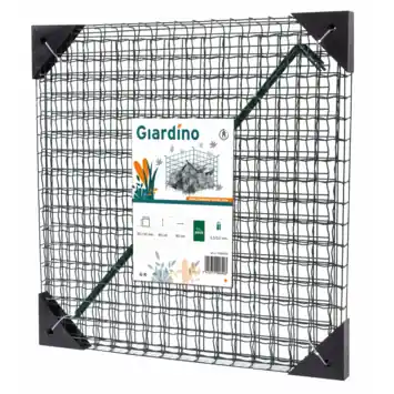 Giardino compostbak metaal groen 80 x 80 cm