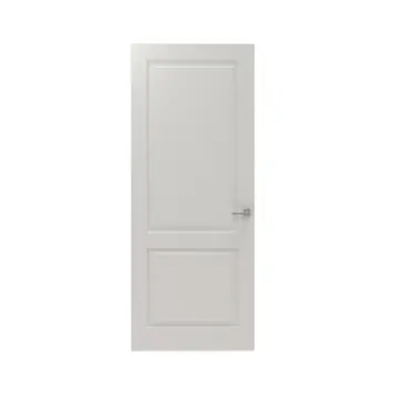 Lundia binnendeur Bord Tva BA01 RAL 9010 gelakt stomp rechts 63 x 201.5 cm