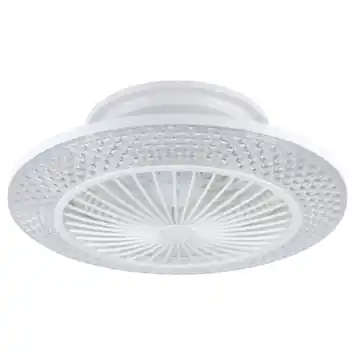 Eglo plafondventilator Malinska met lamp 38W wit