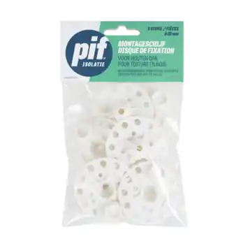 PIF Isolatie schijf 60 mm voor Isolatie montage