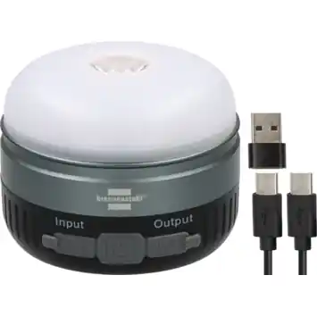 Brennenstuhl LED universeel lamp OLI0400A - USB-C/ Solar + Accu