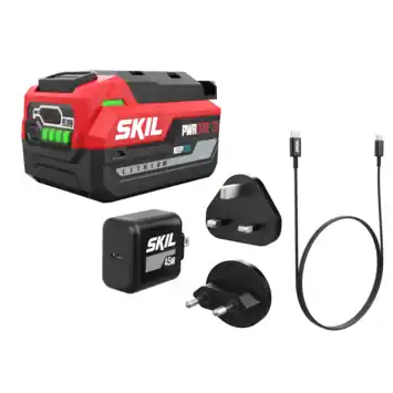 SKIL 20V startset accu 4.0Ah USB-C + PD-lader 3145AA