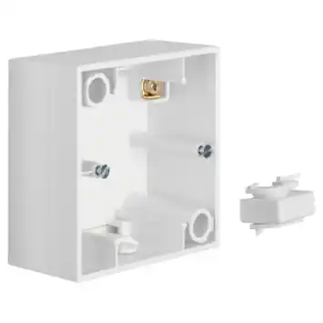 Berker S.1 Opbouwraam 1-voudig Wit