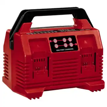 Einhell 18V 2x2 acculader Quattrocharger 4A