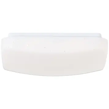 Brilliant plafondlamp Farica Starry 22x22cm 8W 870lm, warm wit