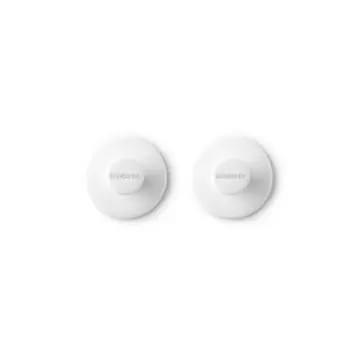 Brabantia MindSet Handdoekhaken- 2 stuks - Mineral Fresh White