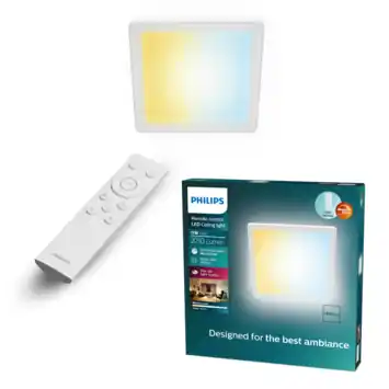 Philips Valen LED plafondlamp 17W wit