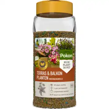 Pokon terras & balkon planten voedingskorrels