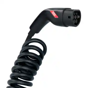 Carpoint Spiraal Laadkabel Elektrische Auto Type2>2 16A 1ph 6 m