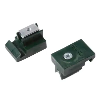 Giardino Presto paalklem kunststof groen 10 Stuks