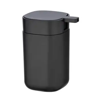 Wenko Davos zeepdispenser kunststof mat zwart