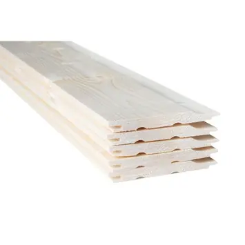 Vurenhouten rabatdelen ca. 12x110 mm, lengte 270 cm 5 stuks (ca. 1.49 m2)