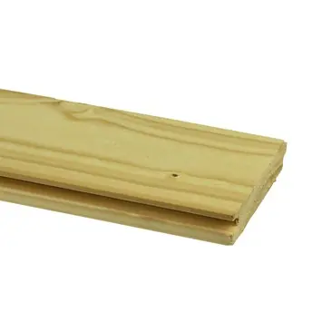 Massieve vloerdelen vuren 240 x 8,8 x 1,8 cm 6 stuks