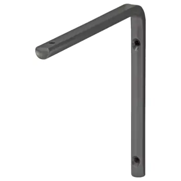 Duraline plankdrager buis matzwart 15x15 cm