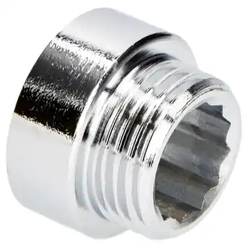 Sanivesk Kraanverlengstuk 1/2"Fx1/2"M L10mm Chroom