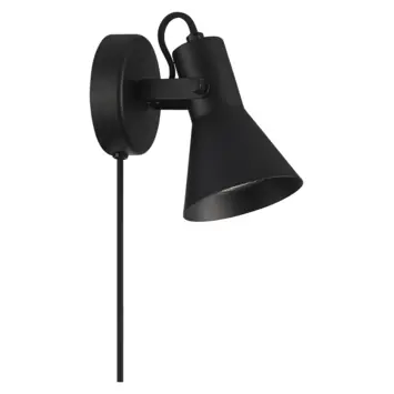 KARWEI wandspot Mare GU10 zwart