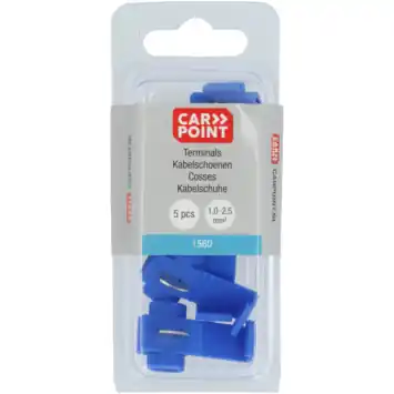 Carpoint Aftakklem 1560 Blauw 5 Stuks