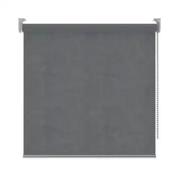 Decosol rolgordijn velvet verduisterend grijs (kleurnr. 5869) 150x190 cm (bxh)
