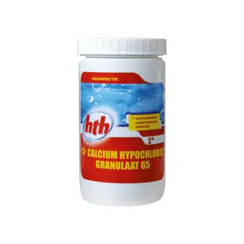 HTH chloorshock zwembad 1 kg snel oplossend chloorgranulaat