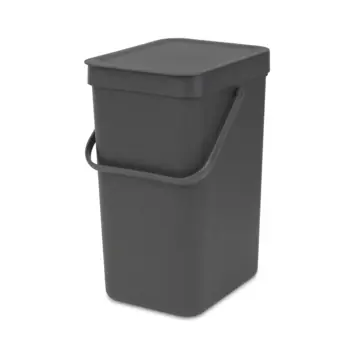 Brabantia afvalemmer Sort & Go 12l grijs