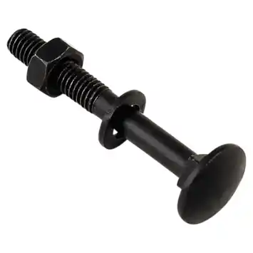 Blackline slotbout incl. moer en ring M6x50 5 stuks