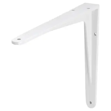 Plankdrager model 13 mat wit aluminium 20x25 cm