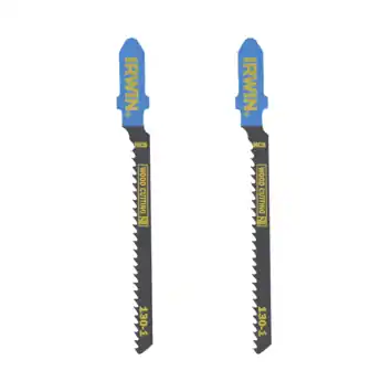 Irwin decoupeerzaagblad T-aansluiting voor PVC / plexiglas - 2 stuks