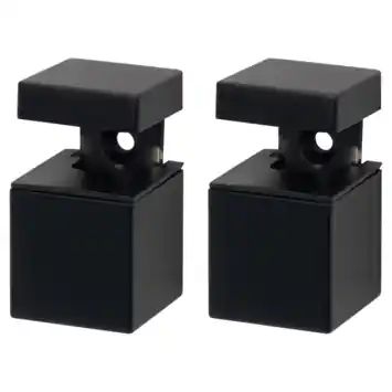 Duraline clip mat zwart set 2 stuks