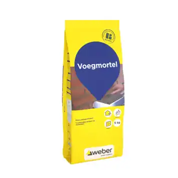 Weber Beamix Metselen voegmortel antraciet 5 kg